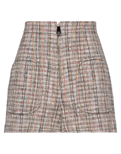 Sandro Woman Shorts & Bermuda Shorts White Size 6 Cotton, Polyester, Acrylic, Nylon