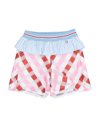 Simonetta Toddler Girl Shorts & Bermuda Shorts White Size 5 Polyester, Cotton In White