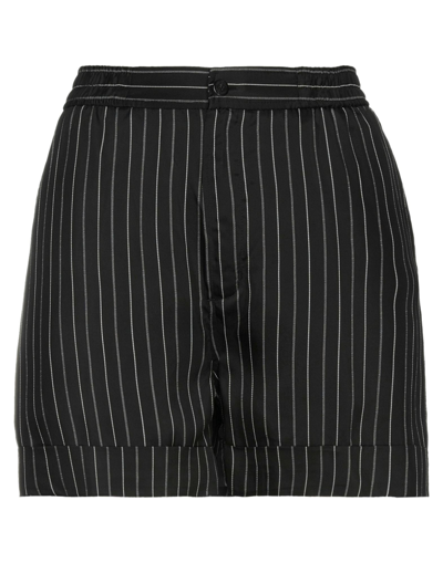 Neil Barrett Woman Shorts & Bermuda Shorts Black Size 2 Viscose, Cupro