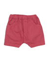1+ In The Family Kids' Shorts & Bermuda Shorts In Brick Red