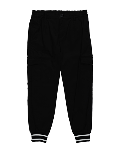 Dolce & Gabbana Kids' Pants In Black