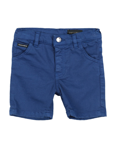 Dolce & Gabbana Kids' Shorts & Bermuda Shorts In Blue