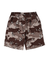 Douuod Camouflage-pattern Shorts In Beige