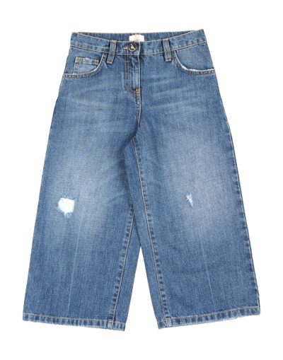 Elisabetta Franchi Kids' Jeans In Blue