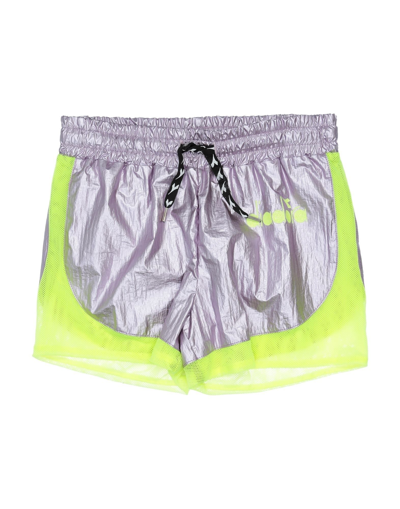 Diadora Kids' Shorts & Bermuda Shorts In Purple