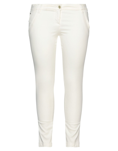 Jacob Cohёn Cropped Pants In White