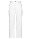 Weekend Max Mara Woman Pants White Size 12 Cotton, Elastane