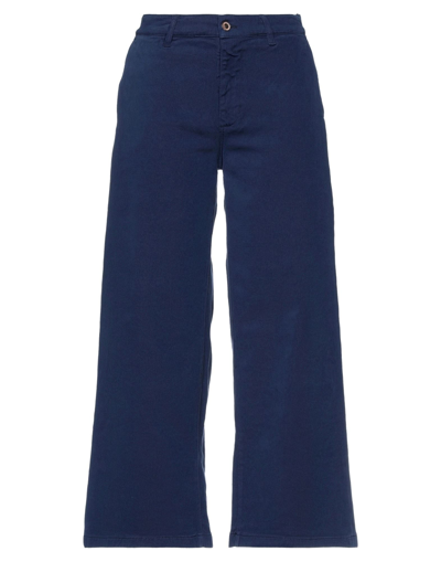 European Culture Pants In Blue