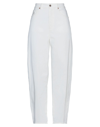 European Culture Pants In White