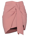 VICOLO VICOLO WOMAN MINI SKIRT BLUSH SIZE M POLYESTER