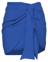 Vicolo Mini Skirts In Bright Blue
