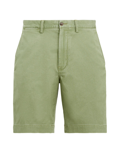 Polo Ralph Lauren 8-inch Stretch Straight Fit Twill Short Man Shorts & Bermuda Shorts Military Green