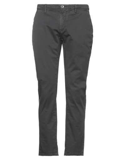 Siviglia White Pants In Steel Grey