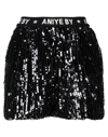 Aniye By Woman Shorts & Bermuda Shorts Black Size M Polyester, Elastane, Polyamide