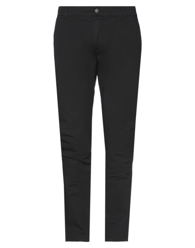 Grey Daniele Alessandrini Pants In Black