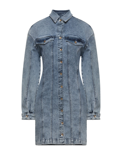 Pepe Jeans Short Dresses In Blue