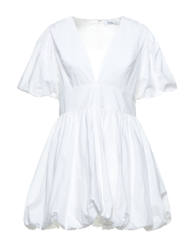 Glamorous Short Dresses In White