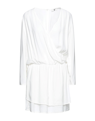 Twinset Short Dresses In White