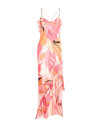 VDP COLLECTION VDP COLLECTION WOMAN MAXI DRESS PINK SIZE 6 VISCOSE