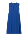 Pinko Short Dresses In Blue