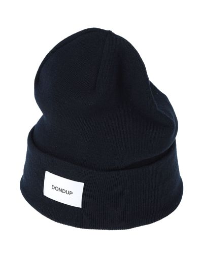 Dondup Hats In Dark Blue