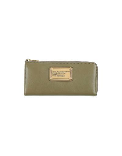 Marc By Marc Jacobs Wallets In Military Green