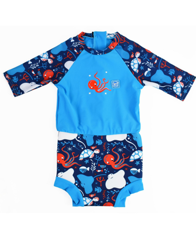 Splash About Baby Happy Nappy Swimsuit In Under The Sea