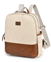 TSD BRAND MAGNOLIA HILL CANVAS BACKPACK