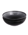 Porland Ethos Twilight 2-piece Bowl Set In Gray