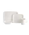 Porland Bach 4-piece Place Setting Set In White