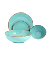 Porland Seasons 4-piece Place Setting Set In Turquoise
