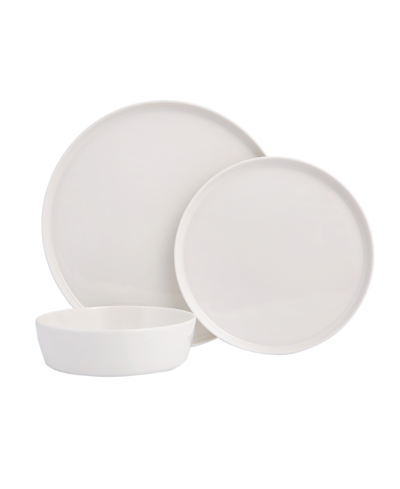 Porland Chopin 3-piece Place Setting Set In White