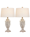 FANGIO LIGHTING POLY RESIN TABLE LAMPS, SET OF 2