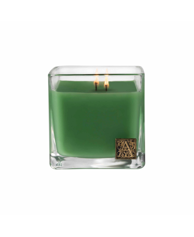 Aromatique In The Garden Cube Candle In Green