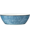 Noritake Colorkraft Essence Round Vegetable Bowl, 90 oz In Azurite