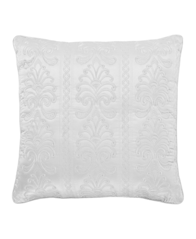 J Queen New York Lyndon Decorative Pillow, 18" X 18" In White