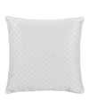 J Queen New York Lyndon Decorative Pillow, 16" X 16" In White