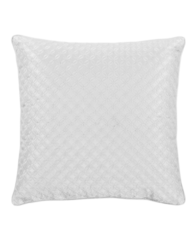 J Queen New York Lyndon Decorative Pillow, 16" X 16" In White
