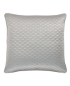J Queen New York Lyndon Sham, European In Silver-tone