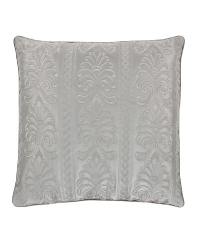 J Queen New York Lyndon Decorative Pillow, 18" X 18" In Silver-tone