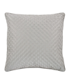 J Queen New York Lyndon Decorative Pillow, 16" X 16" In Silver-tone