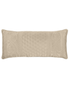 J Queen New York Lyndon Boudoir Decorative Pillow, 12" X 26" In Pearl