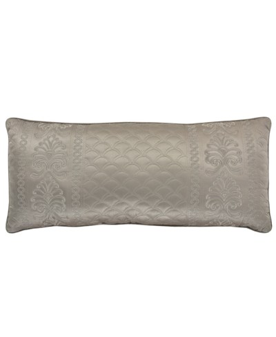 J Queen New York Lyndon Boudoir Decorative Pillow, 12" X 26" In Taupe