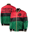 Starter Men's  Red And Black And Green Toronto Raptors Black History Month Nba 75th Anniversary Full- In Red/black/green