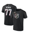 Fanatics Men's Victor Hedman Black Tampa Bay Lightning 2022 Nhl All-star Game Name And Number T-shirt In Black