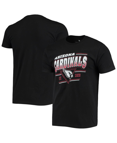 Junk Food Men's Black Arizona Cardinals Throwback T-shirt