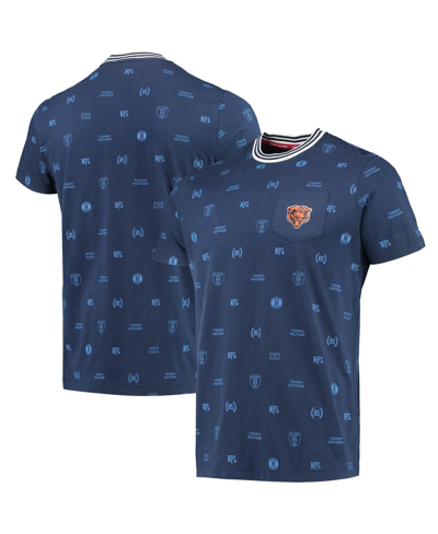 Tommy Hilfiger Men's  Navy Chicago Bears Essential Pocket T-shirt