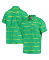 Columbia Men's Green Oregon Ducks Super Slack Tide Omni-shade Button-up Shirt In Green