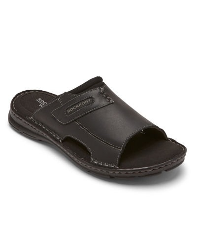 Rockport Men's Darwyn Slide 2 Sandals In Black Ii