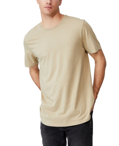 Cotton On Men's Long Line T-shirt In Gravel Stone